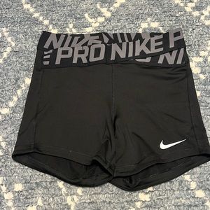 Nike Pro high waisted bike shorts